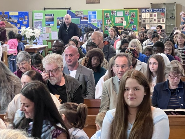 Presentation of First Communion Pupils — Our Lady & St. James, Bangor